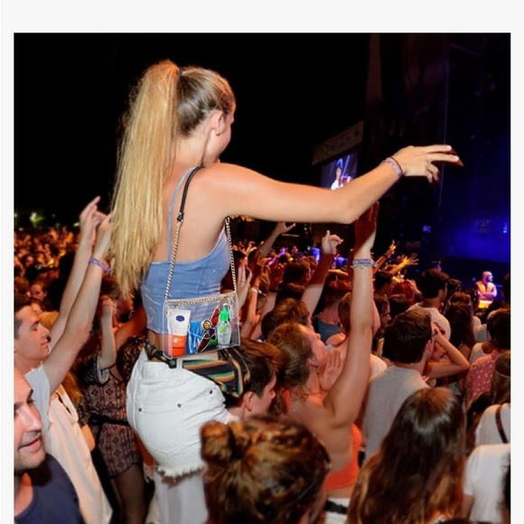 Clear Purse Stadium Approved, Clear Crossbody Shoulder Bag new - Picture 5 of 5